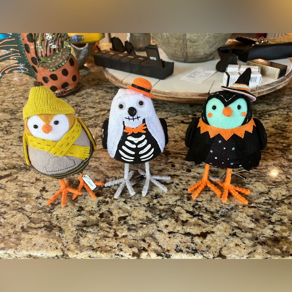 Six Target Fall and Halloween birds.
